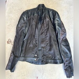 Hein Gericke Leather Jacket Black Sz m women’s